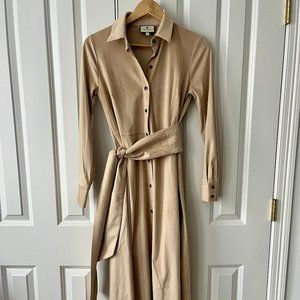 Suede Tuckernuck Dress